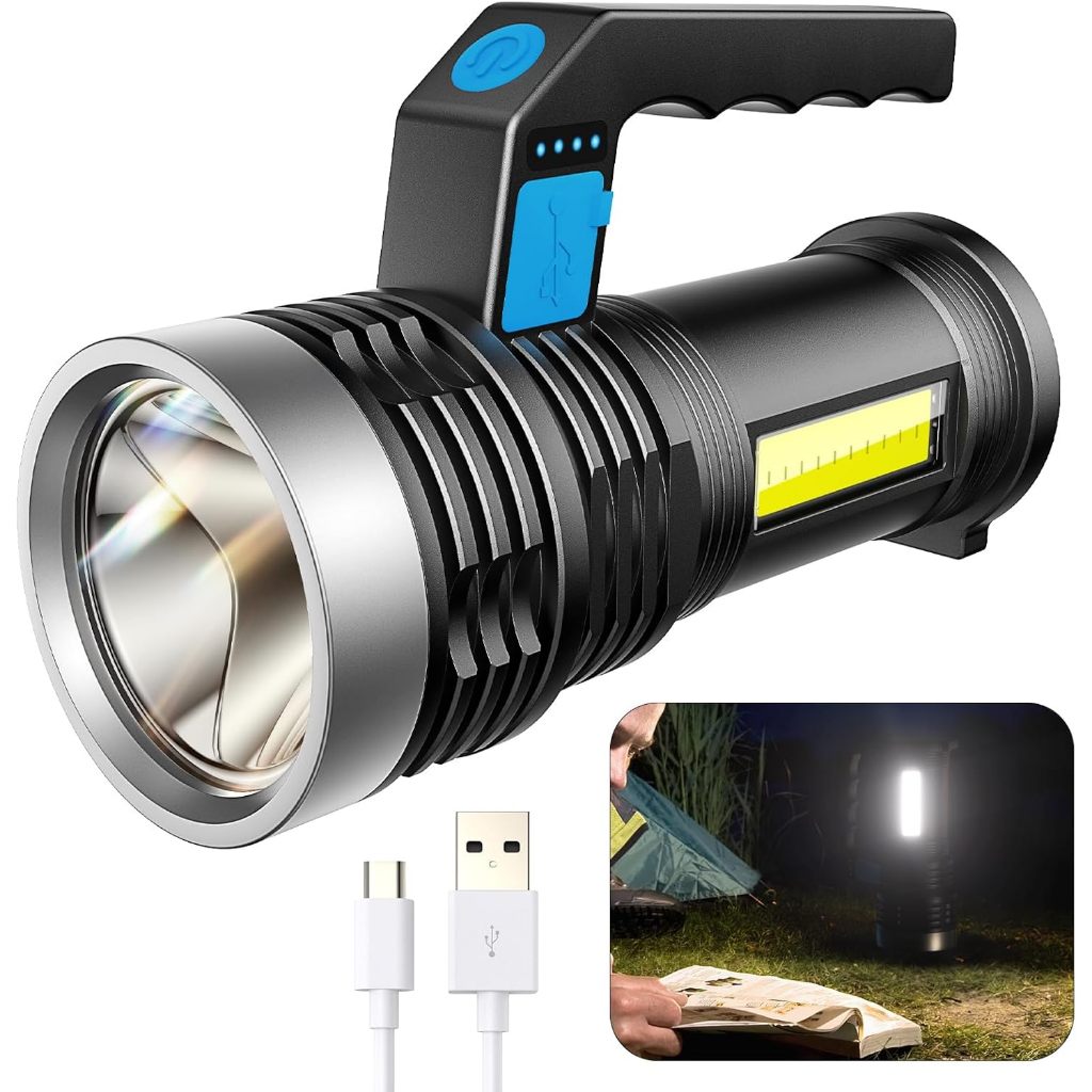 Lampu Senter Emergency Super Terang || LED Multifunction Work Light  || Lampu Senter Genggam