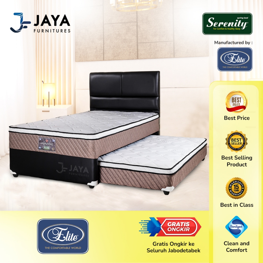 SPRINGBED ELITE SERENITY 2 IN 1 SUPERSTAR