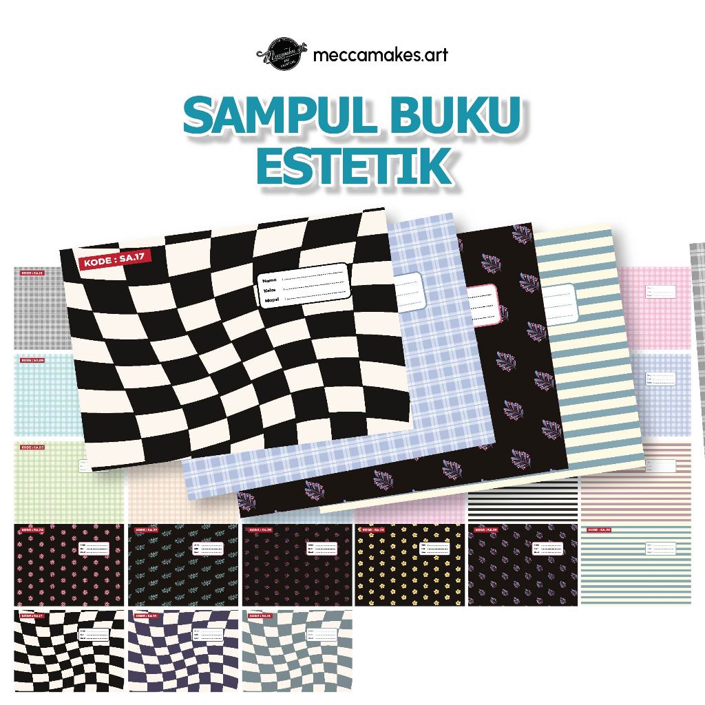 

SAMPUL BUKU ESTETIK/ SAMPUL BUKU/ SAMPUL BUKU SEKOLAH/ SAMPUL LUCU / 1 PACK ISI 10 PCS