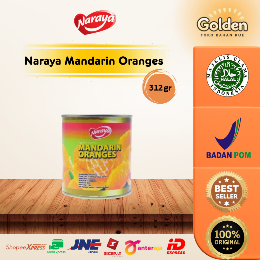 

Naraya Mandarin Oranges 312gr