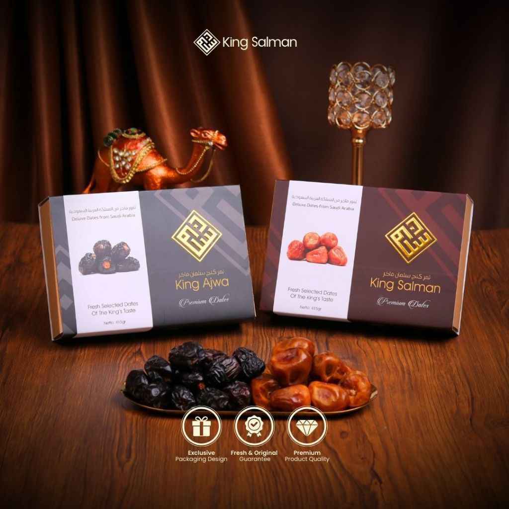 

King Salman & King Ajwa Kurma Oleh-Oleh Umroh & Haji