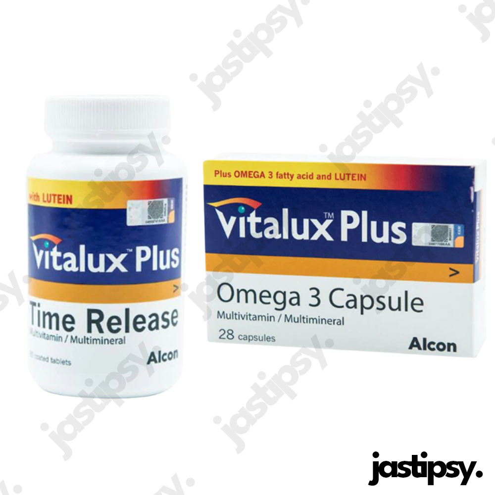 VITALUX Plus Time Release Omega 3 Capsule
