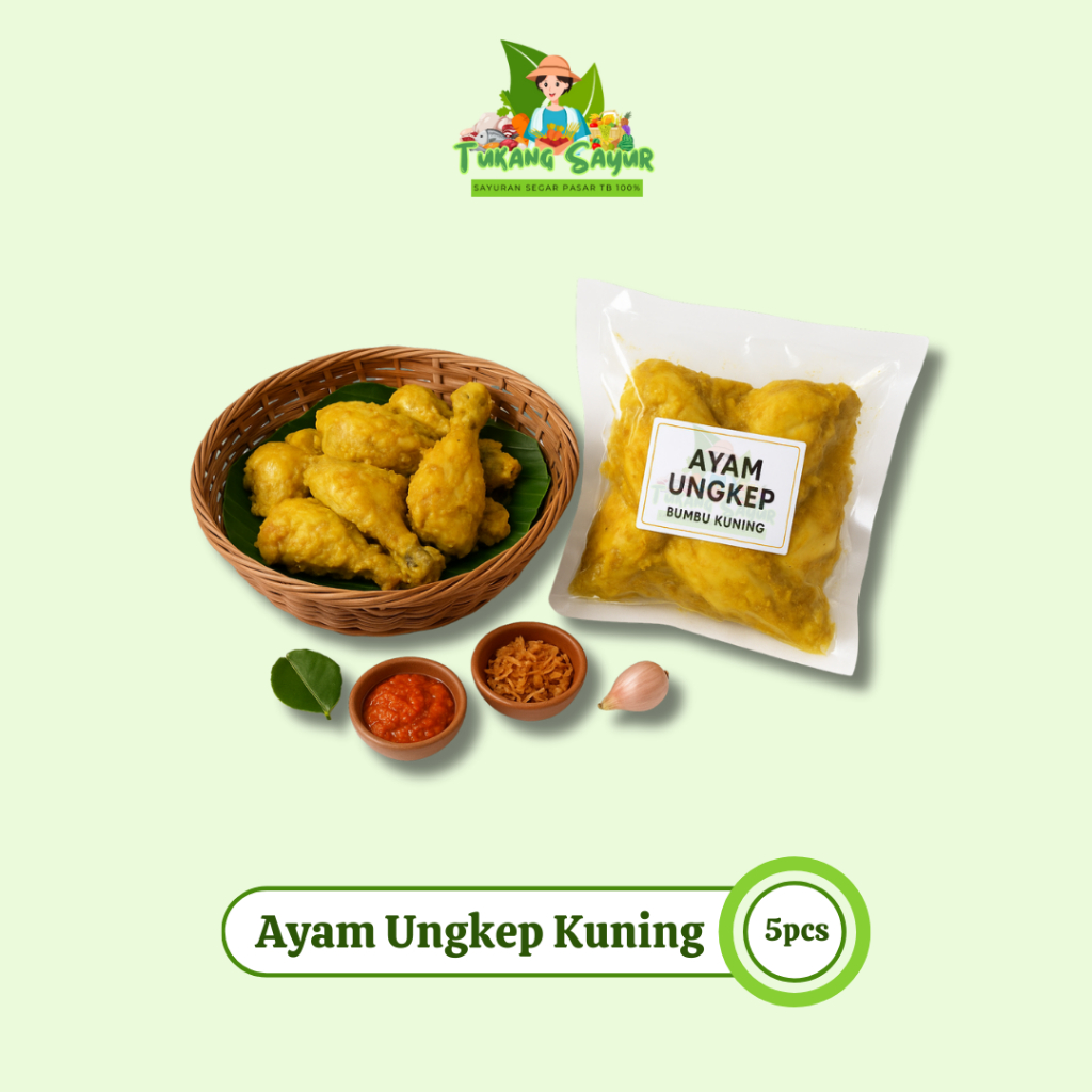

Ayam Ungkep Bumbu Kuning (SIAP MASAK) - Tukang Sayur Pasar TB.