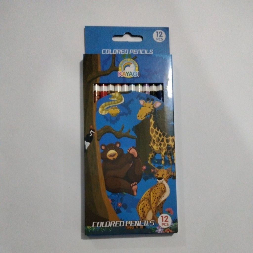 

Pensil Warna Karakter KAYAGI isi 12 warna/Pensil Warna Karakter