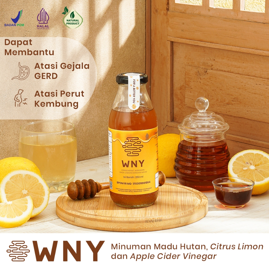 

WNY Solusi Atasi Gejala GERD & Atasi Perut Kembung | BPOM | HALAL