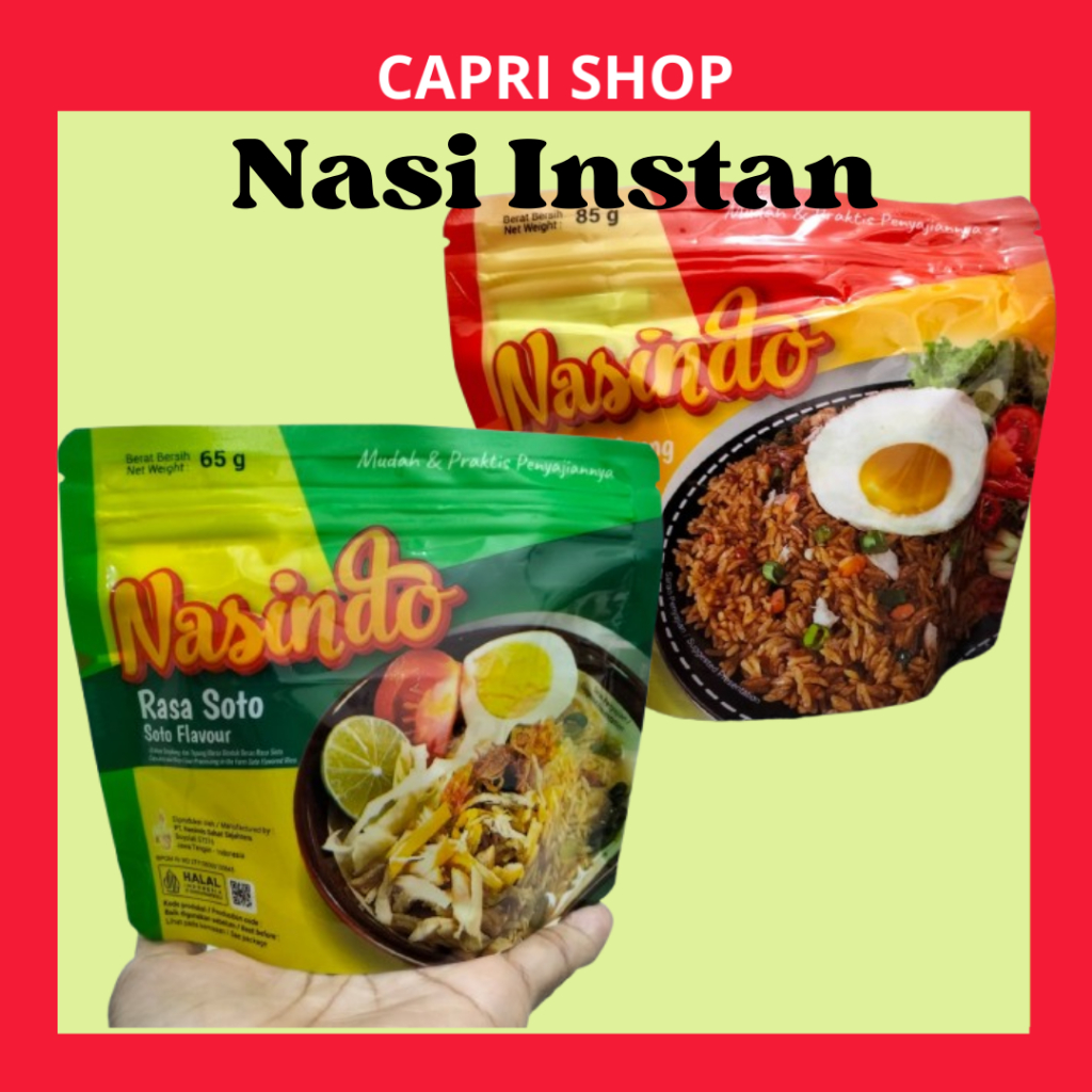 

Nasi Instan Bundle Nasi Goreng + Nasi Soto Sajian Enak Nasindo
