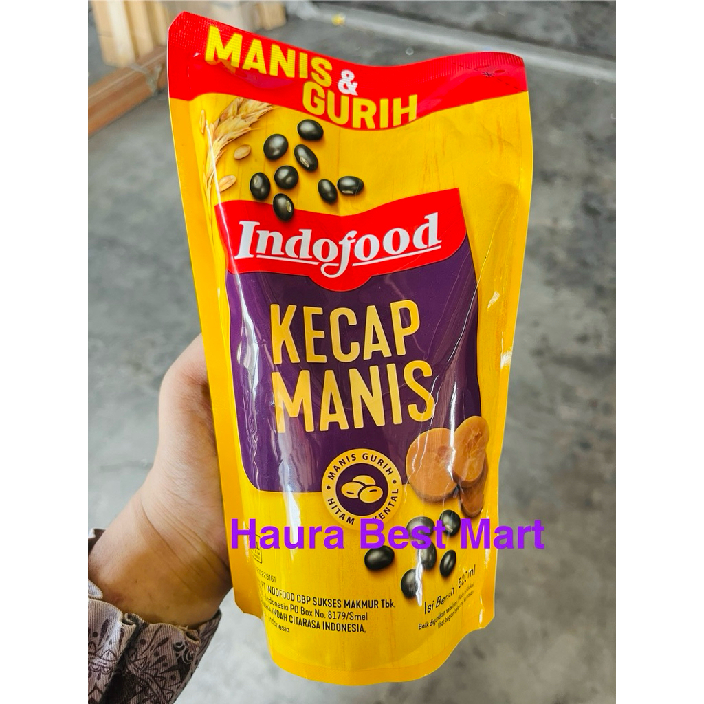 

Indofood kecap manis pouch 520 ml