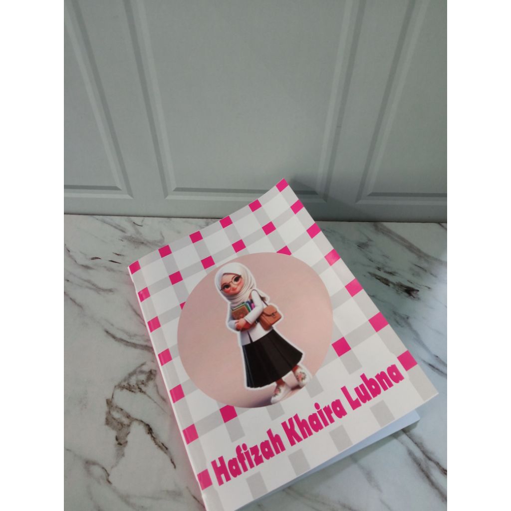 

Buku Tulis Custom Nama Karakter Buku sekolah Custom