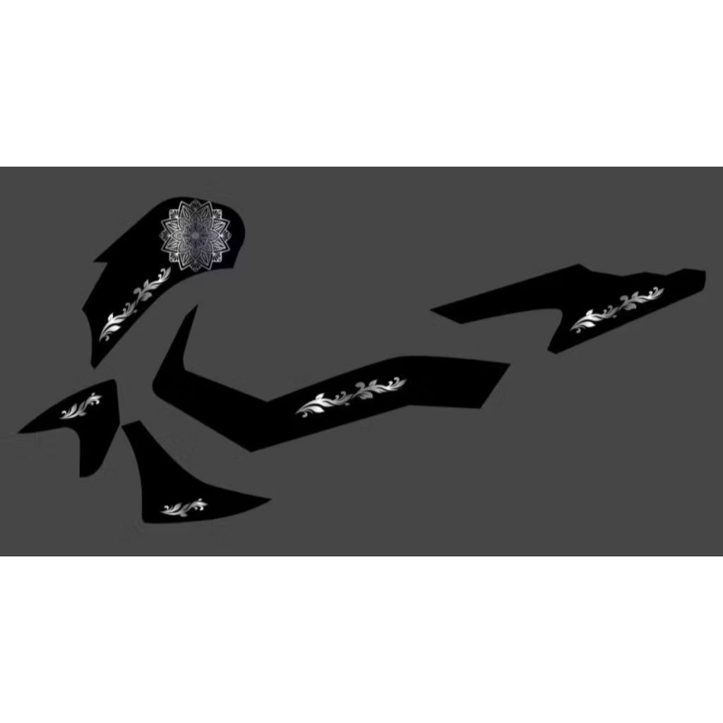 STRIPING TRANSPARAN NMAX NEW 155 BATIK SIMPLE