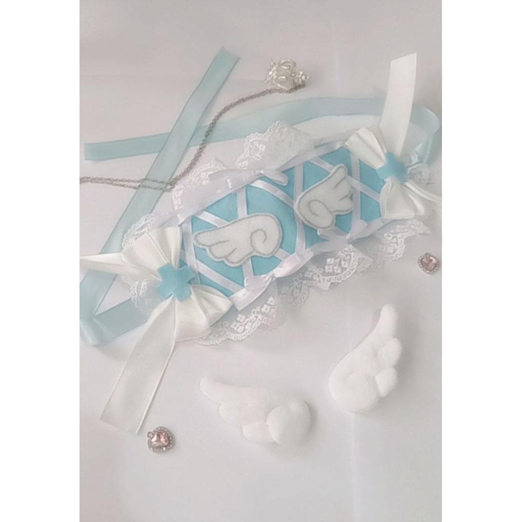 HEADBAND HEADDRESS BANDO TENSHI KAIWAI ANGEL GAYA JEPANG AKSESORIS HIASAN RAMBUT PEREMPUAN JEPANG KA