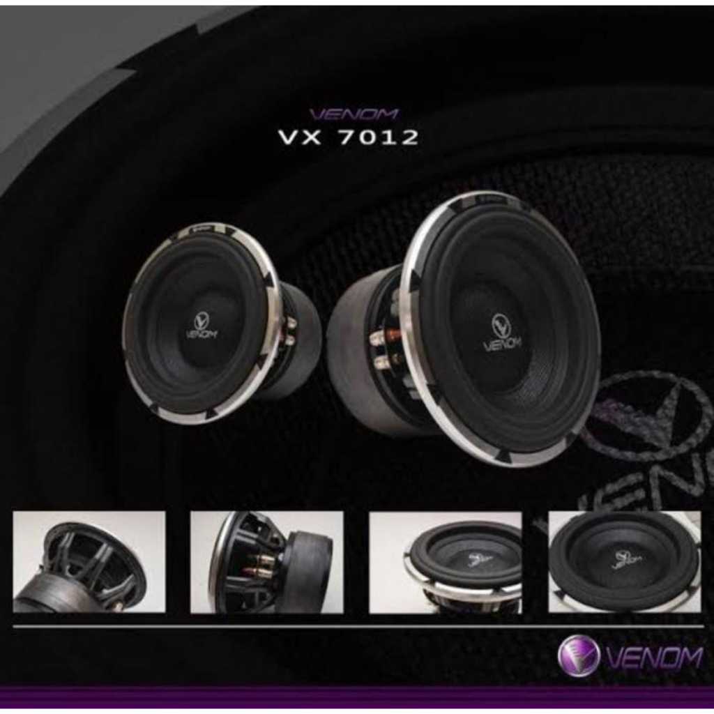Subwoofer Venom VX 7012 W Triple Magnet 12 inch - Venom VX 7012 W Triple Magnet Double Voice Coil
