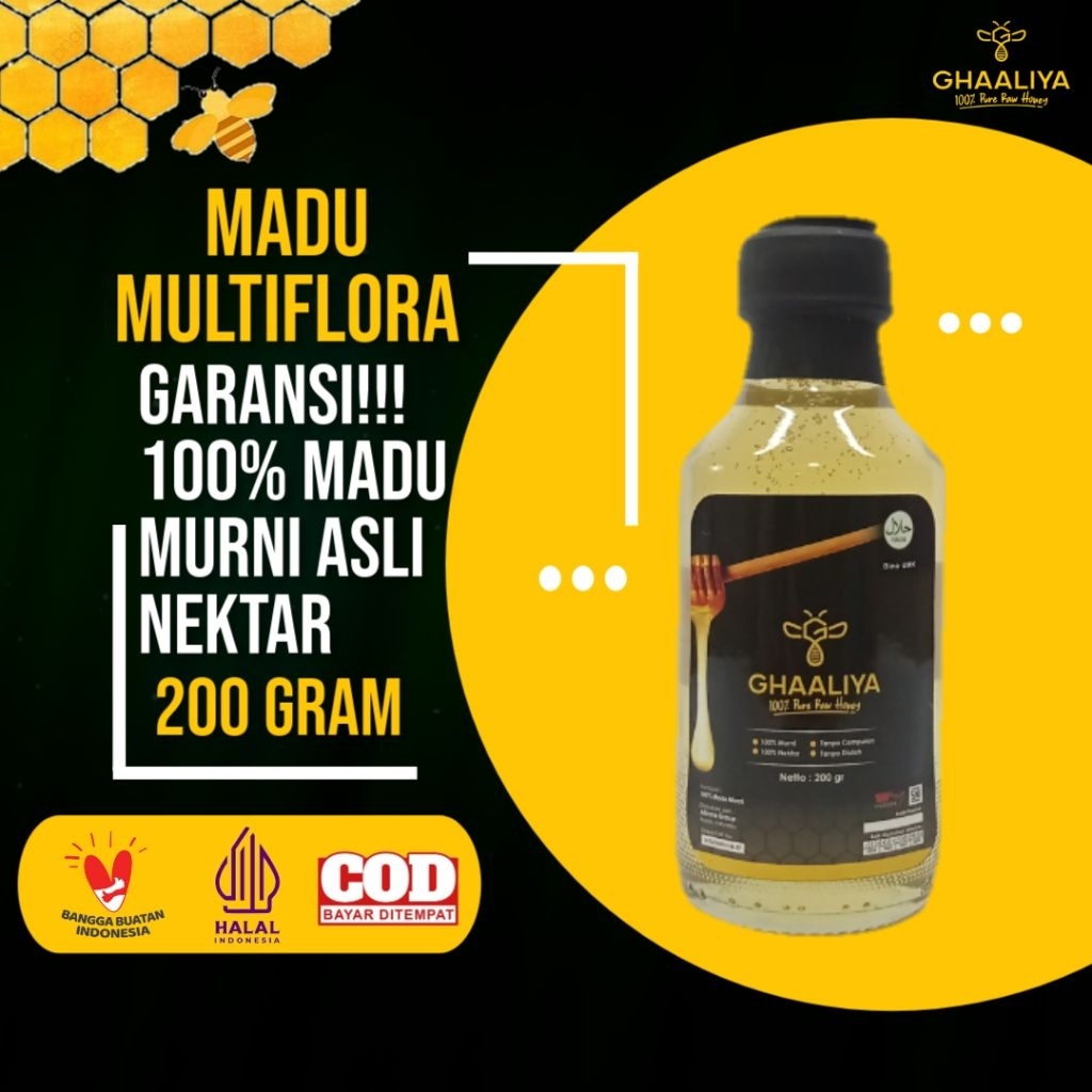 

Madu Murni Alsi Nektar Multiflora 200gr