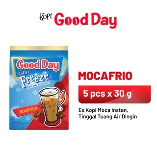

[oddsolshop] pekanbaru/Good Day Coffee Freeze Mocafrio 5 PCS 30GR