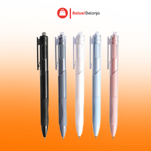 

Pulpen Gel Retractable 4 Warna 0.5mm Ink Water Base 1 PCS Panjang 145mm Y1832