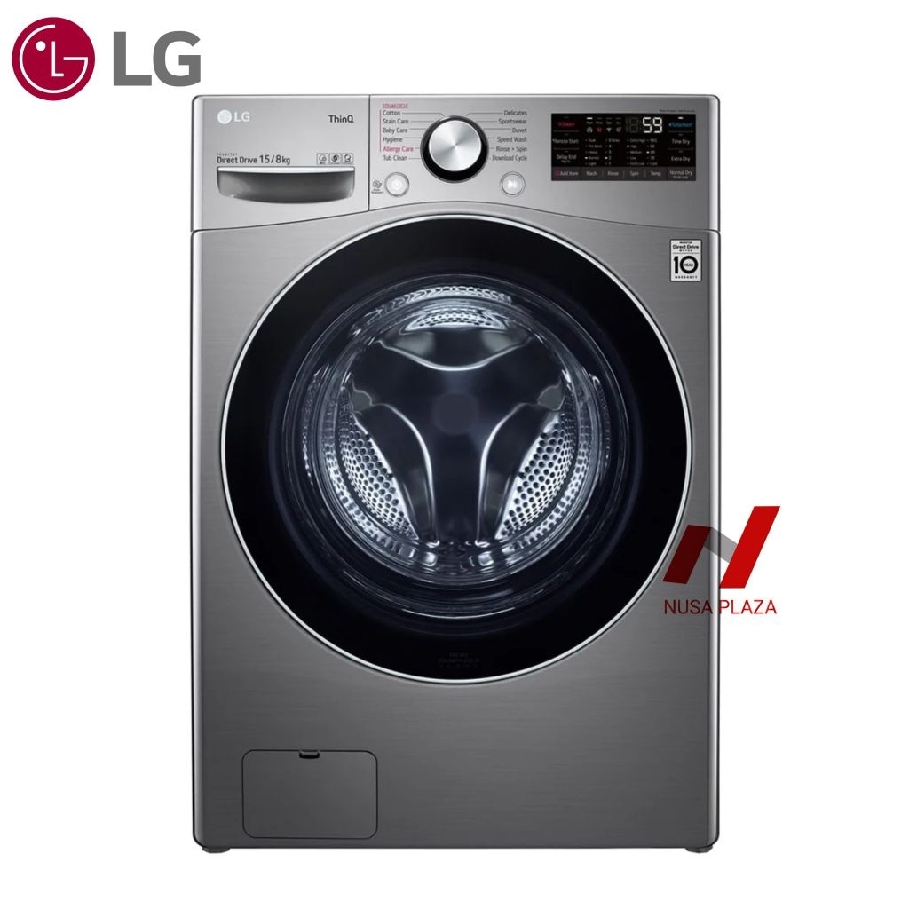 LG FRONT LOADING 15 Kg WIFI F2515RTGV