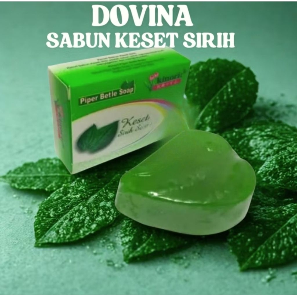 Dovina Sabun Sirih Kesed Keset / Green Tea Teh Hijau 100g