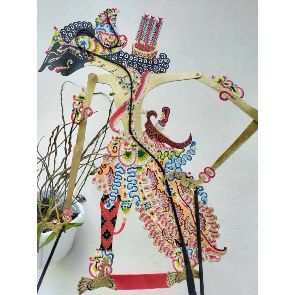 wayang abimanyu rampek bahan duplek