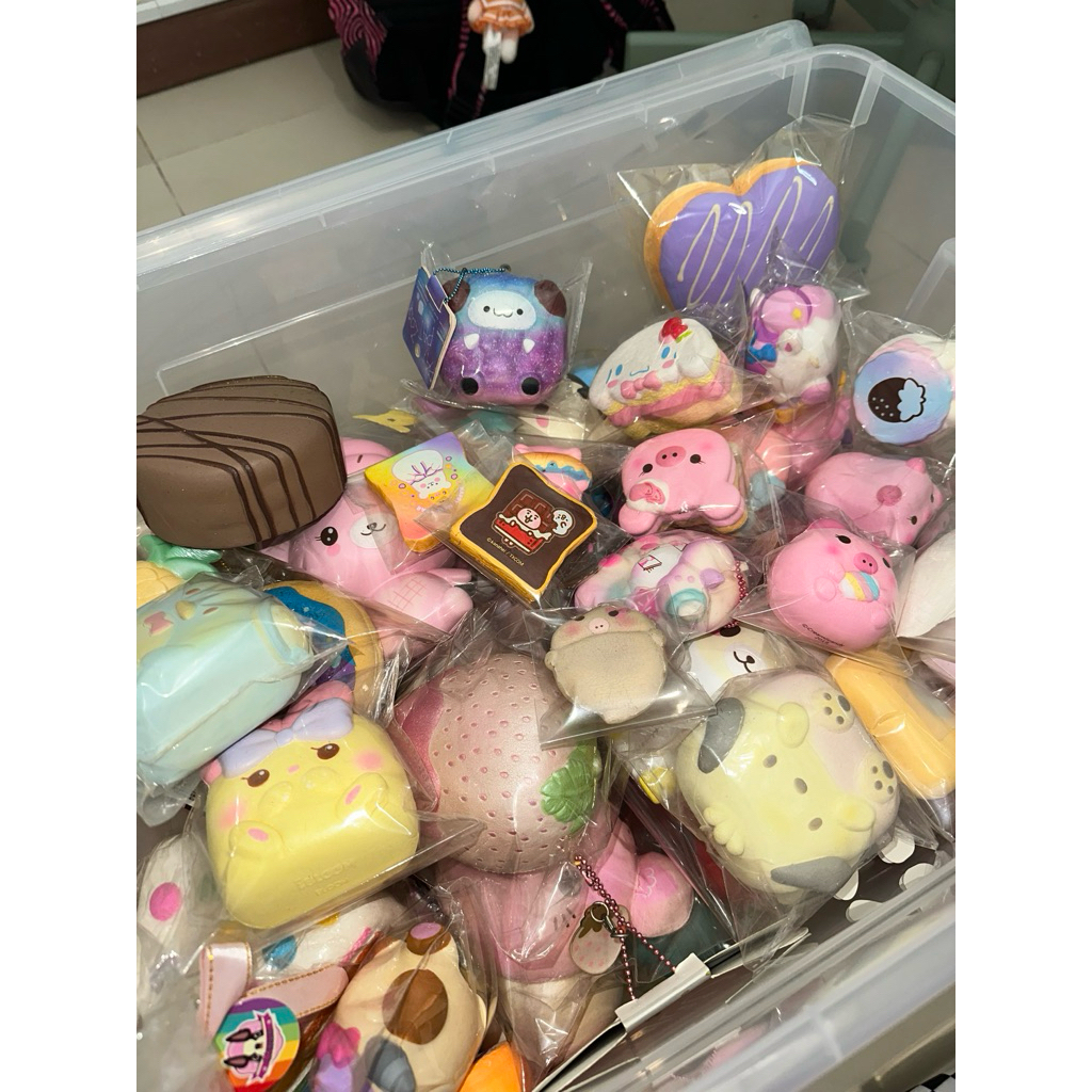 Squishy Licensed Ibloom, Punimaru, Creamiicandy Preloved