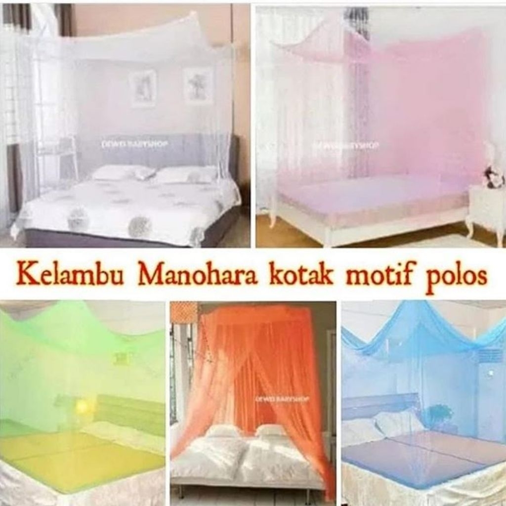 YN120 Kelambu kasur kotak180x200cm