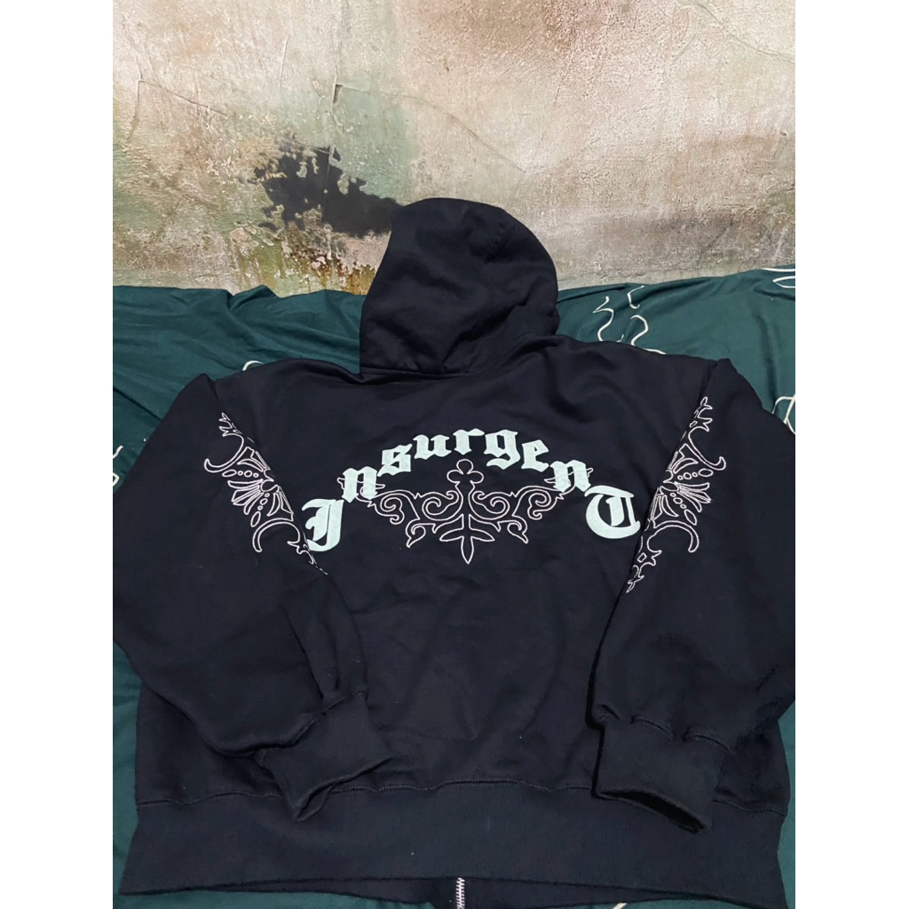 zipper hoodie insurgent boxy