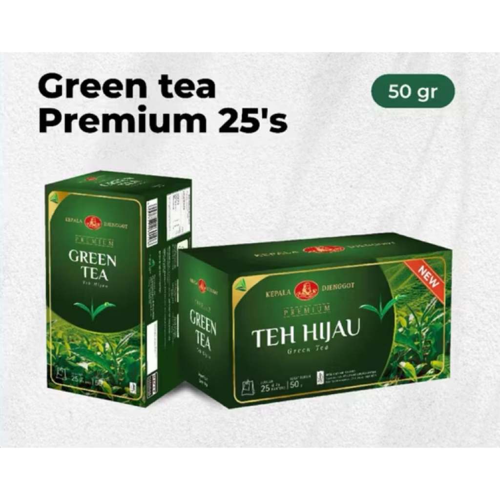 

TEH HIJAU/GREEN TEA kepala d*jenggot (25 s 50gr) PREMIUM