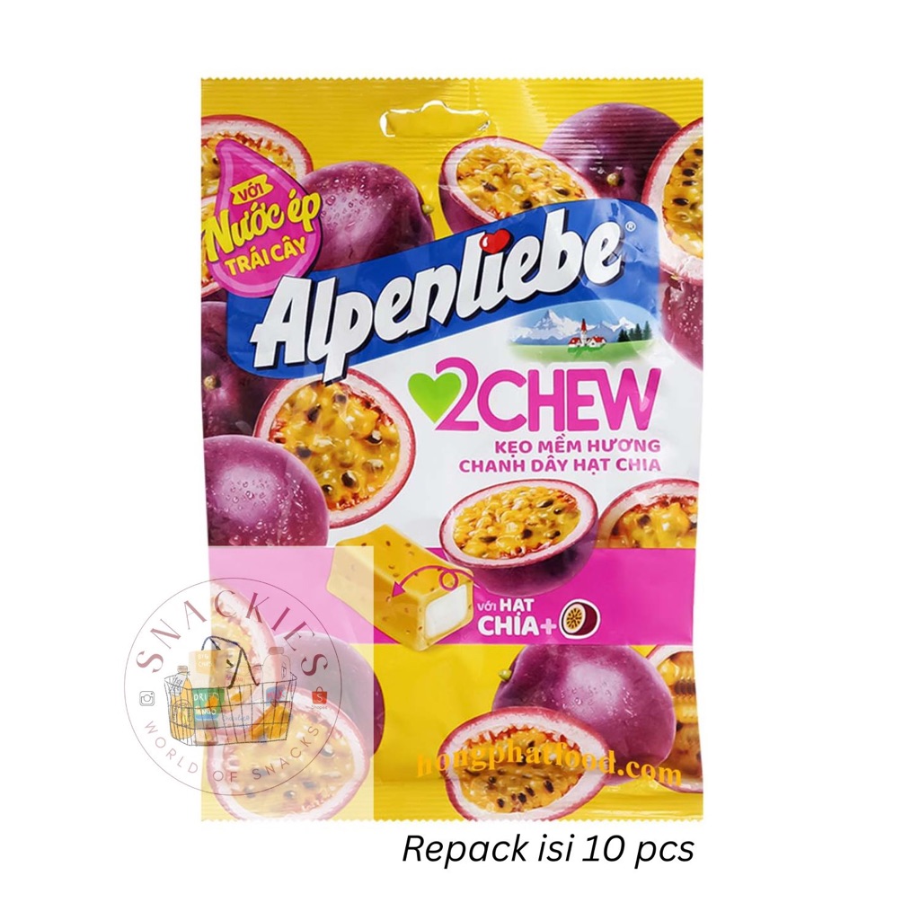 

(REPACK) Alpenliebe Permen Chewy rasa Markissa