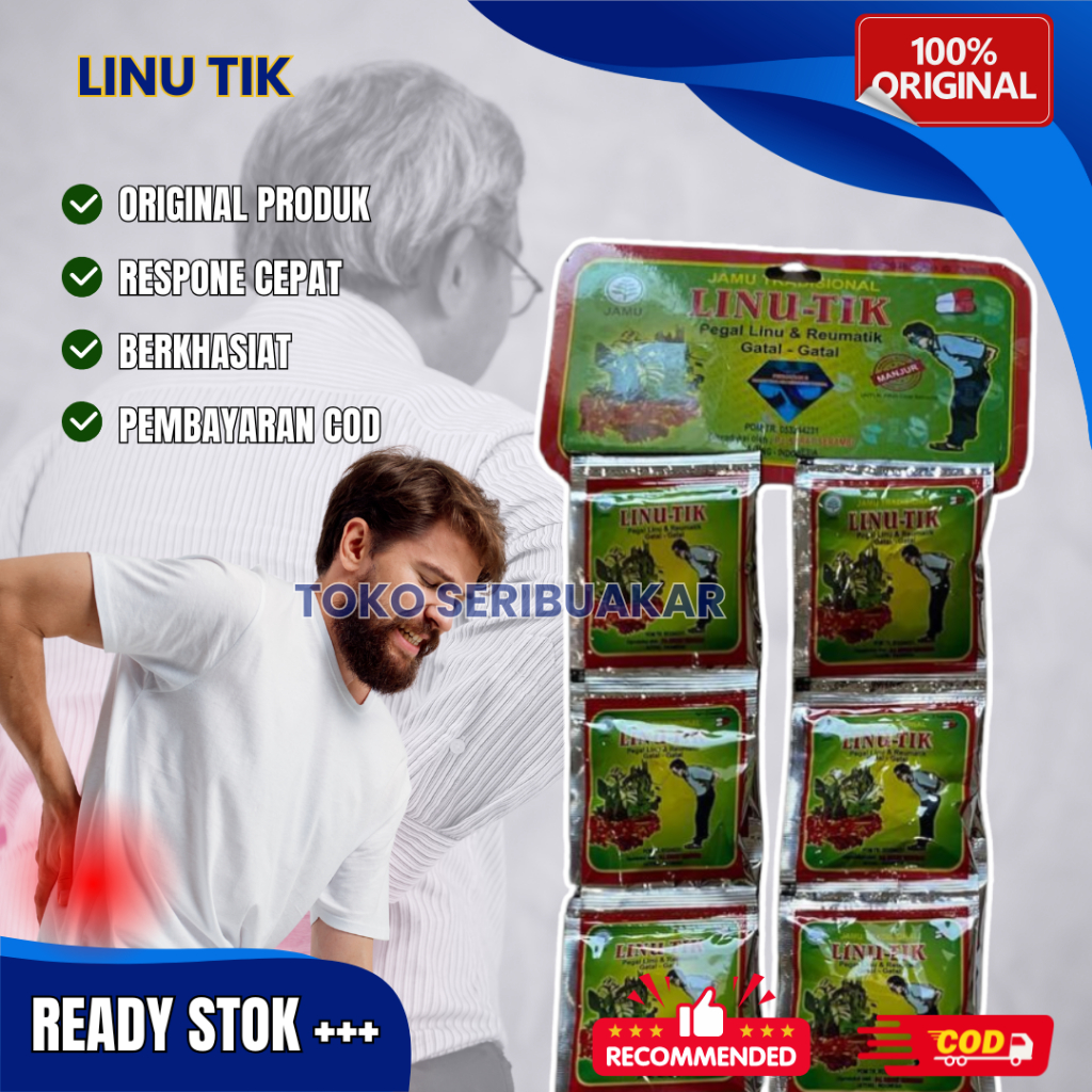 

Linutik Original Kapsul Pegal Linu Rematik