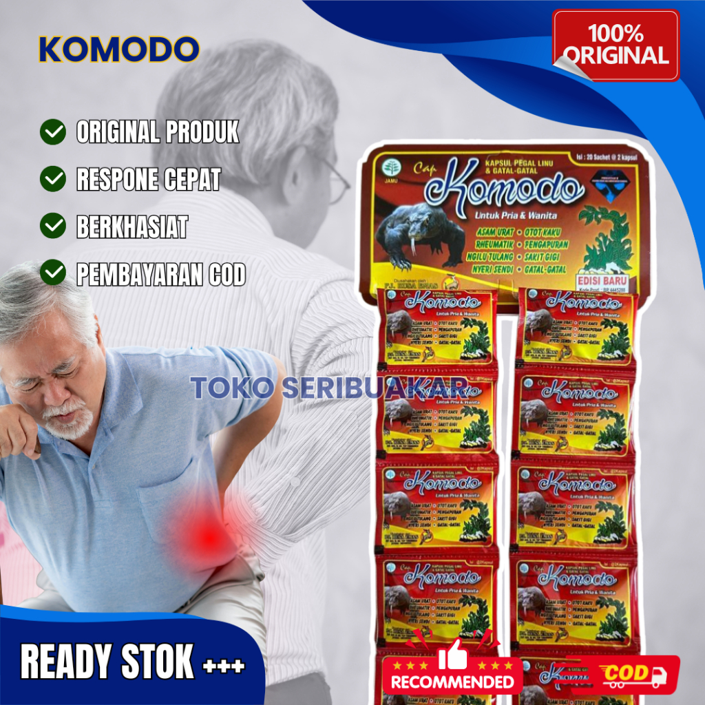 

Kapsul Jamu Herbal Komodo 1 Hanger Original