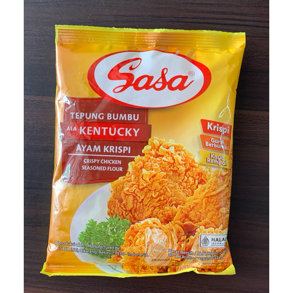 

Sasa Tepung Bumbu Kentucky 200gr