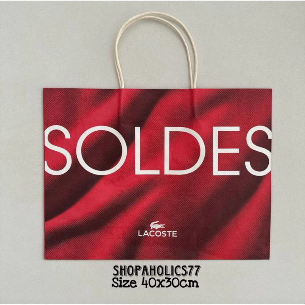 

Lacoste paperbag