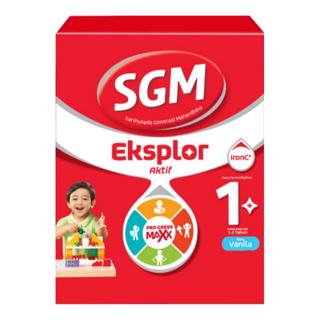 

SGM Eksplor 1+ IronC Susu Bubuk Pertumbuhan Anak Vanilla 900g