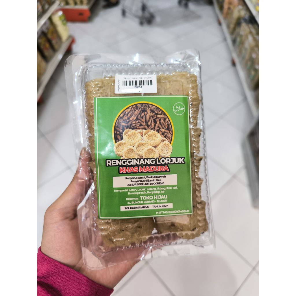 

Rengginang Lorjuk Mentah khas Madura
