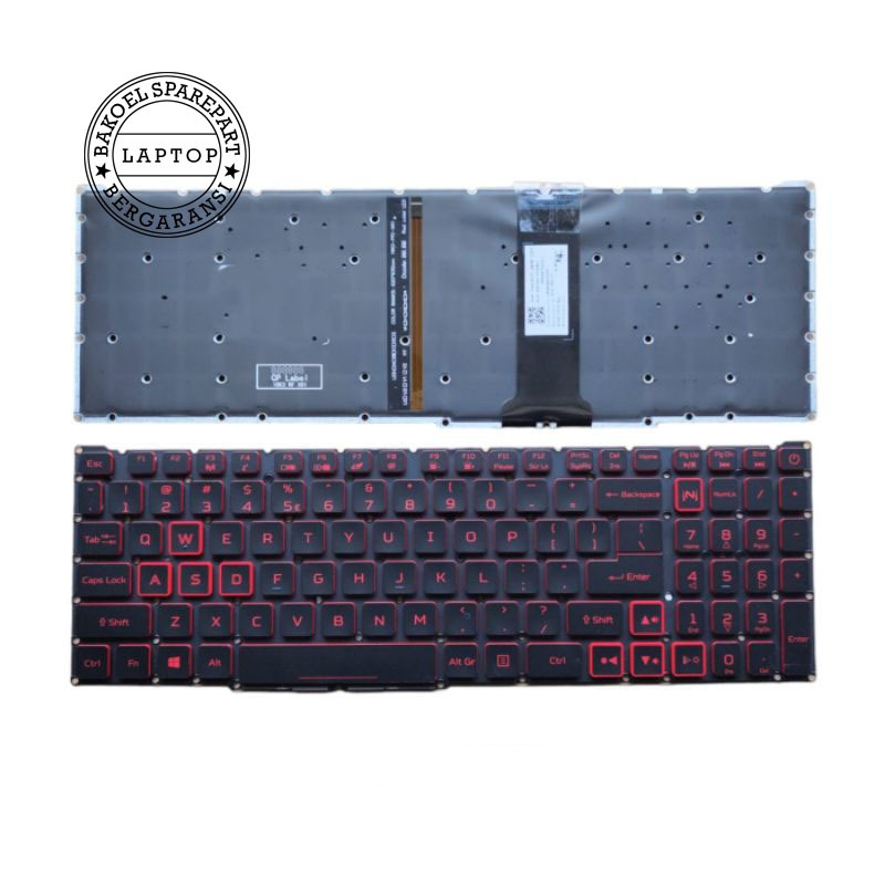 Keyboard Acer nitro 5 AN515-43 AN515-54 Backlight