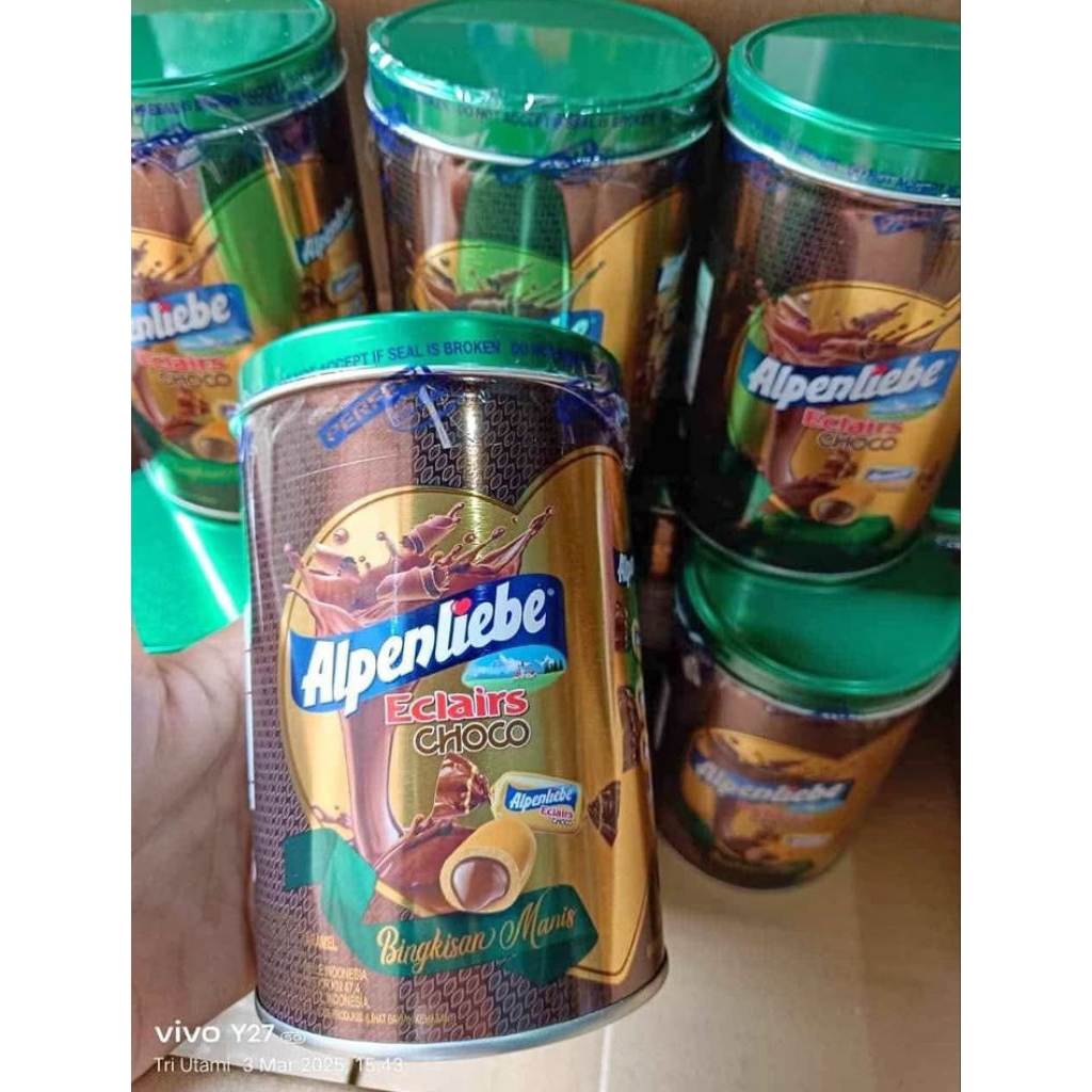 

ALPENLIBE KARAMEL COKLAT ISI 40PCS