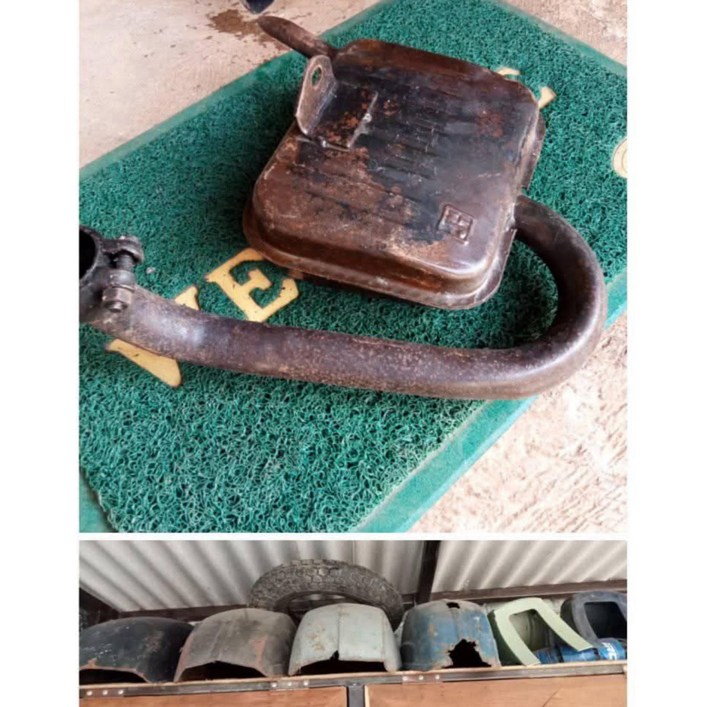 ban vespa ring 8 & knalpot vespa super