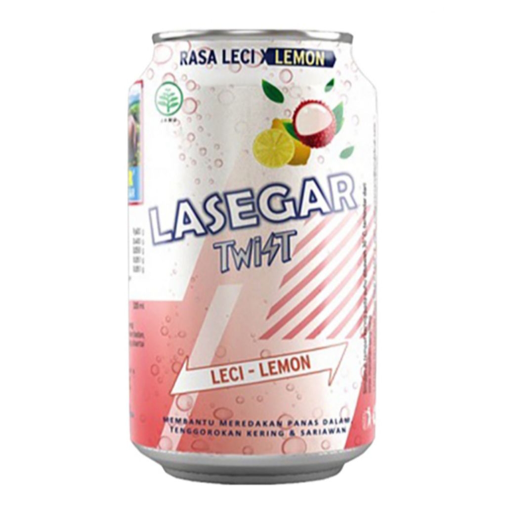 

LASEGAR Twist Minuman Penyegar Leci/Lemon 320 ml