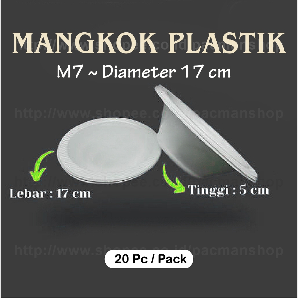 Mangkok Mika Plastik Sekali Pakai / Mangkok Plastik Sekali Pakai / Mangkok Plastik Tahan Panas
