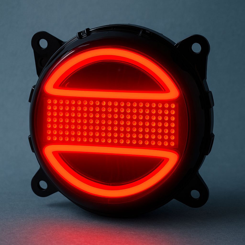 STOPLAMP RUNNING TEXT 41 MODE | LAMPU REM SCOOPY RUNNING