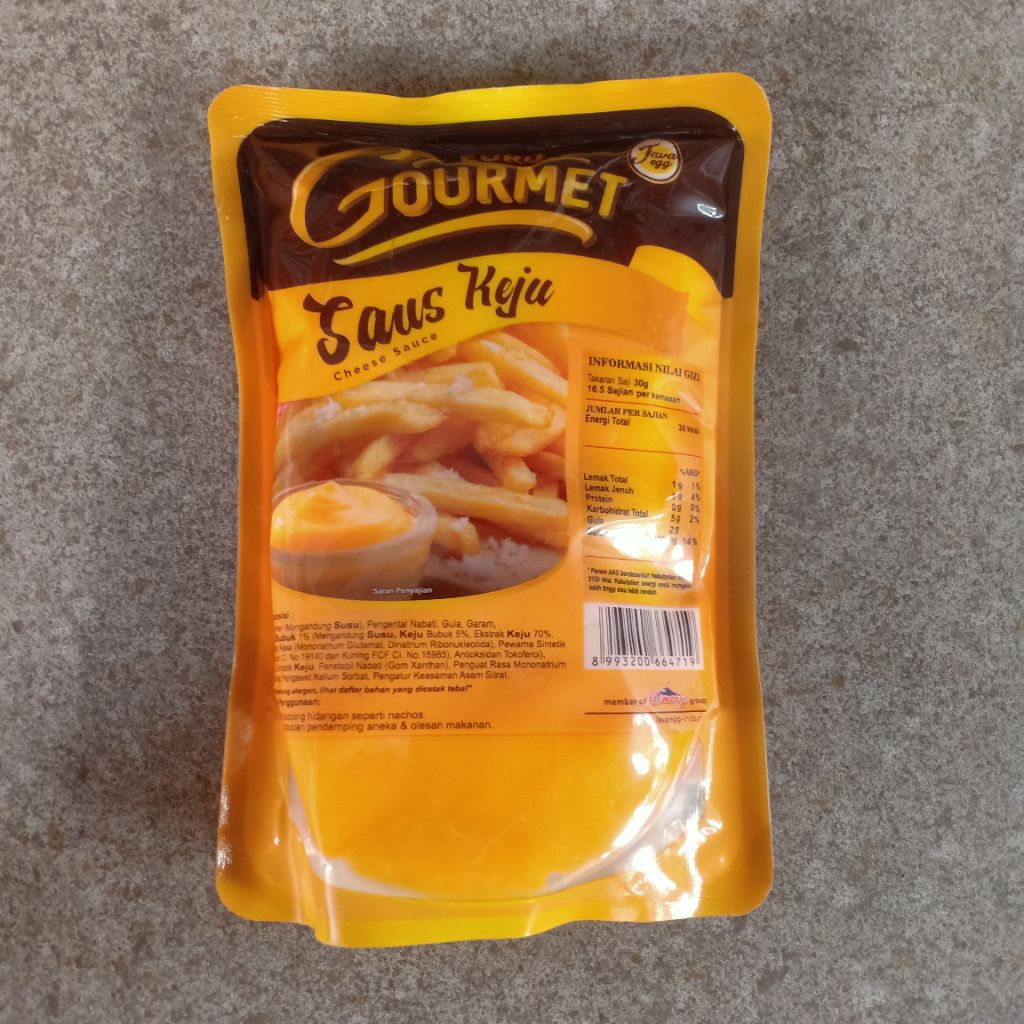 

Euro Gourmet Saos Keju 500 gram