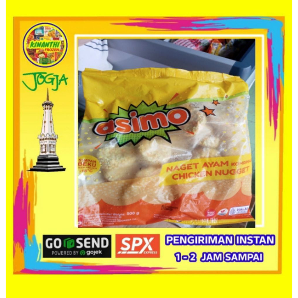 Asimo nuget 500gr, Jogja frozen