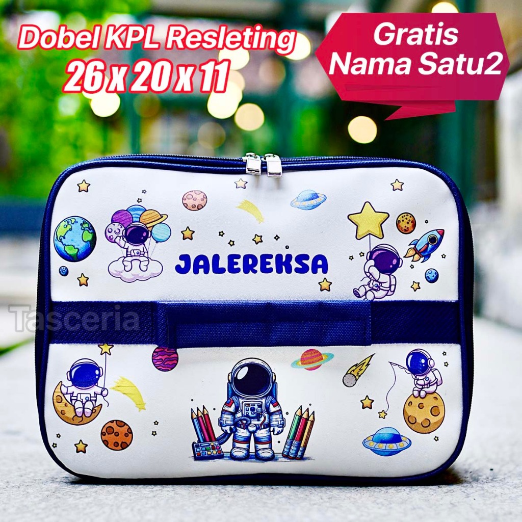 Tas Kotak Makan Anak Custom  Astronot