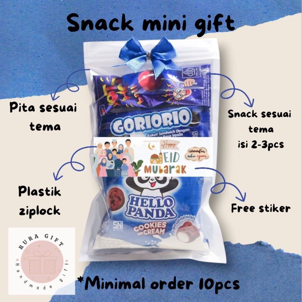 

Snack mini gift hampers, Snack gift mini ultah, min order 10pcs