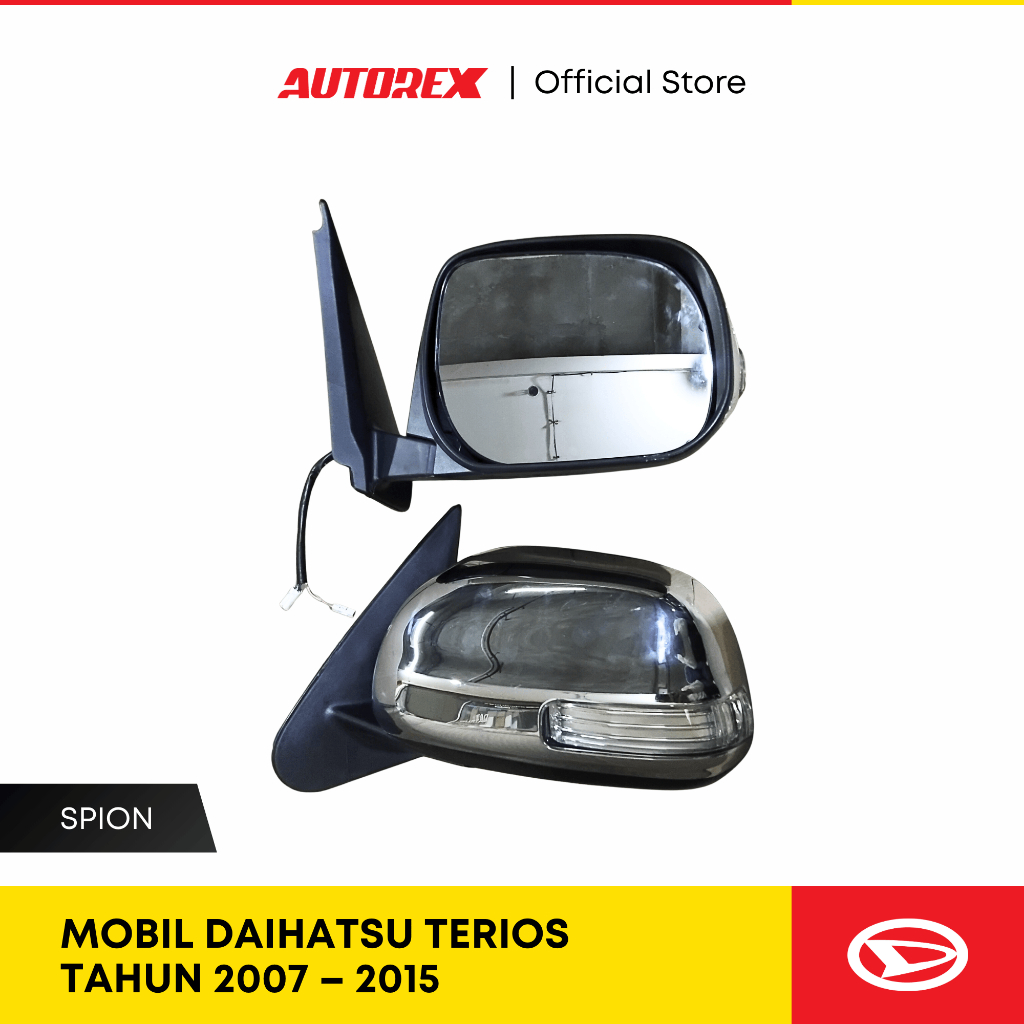 Spion Daihatsu Terios 2007–2015 – Kaca Spion Mobil Kiri / Kanan – PNP