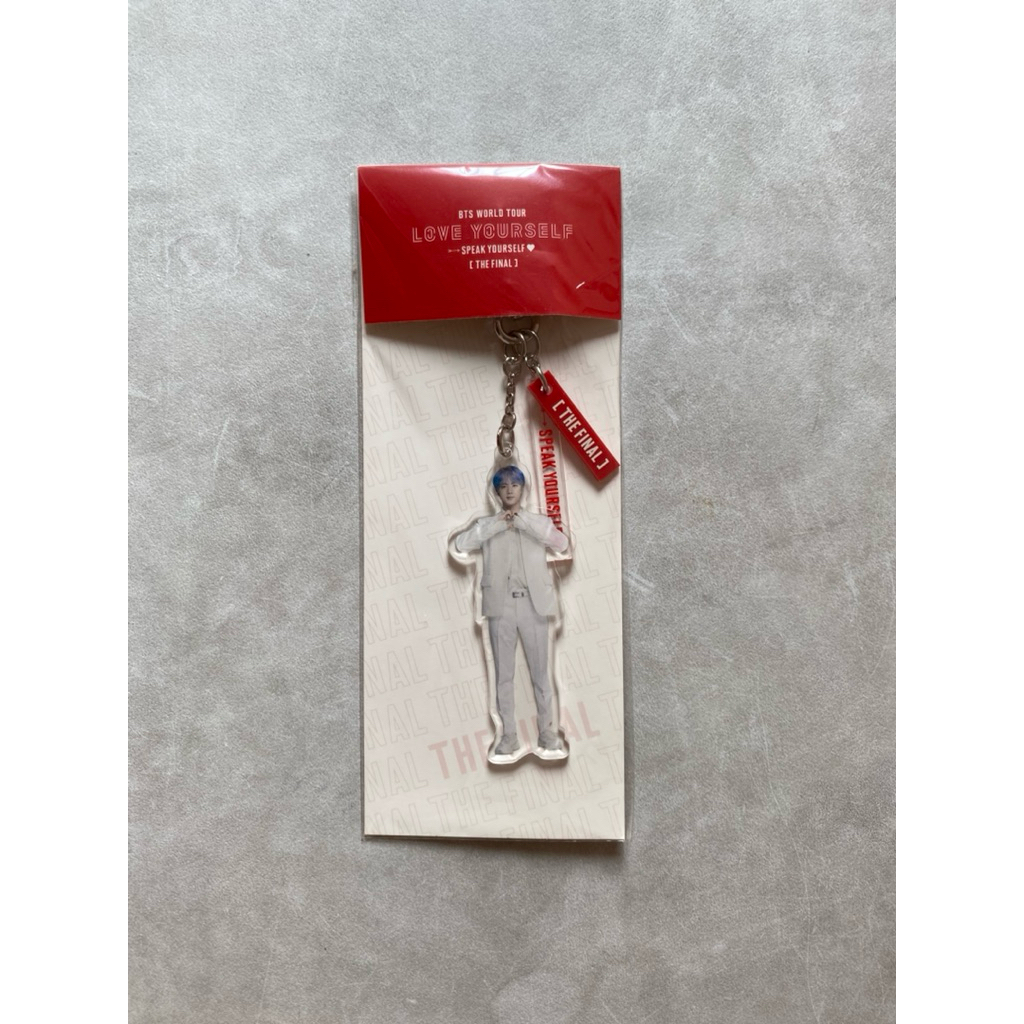 BTS WORLD TOUR SPEAK YOURSELF THE FINAL ACRYLIC KEYRING JIN