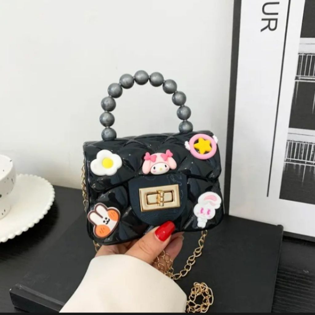 hot deals tas mini jely boneka anak tas selempang wanita