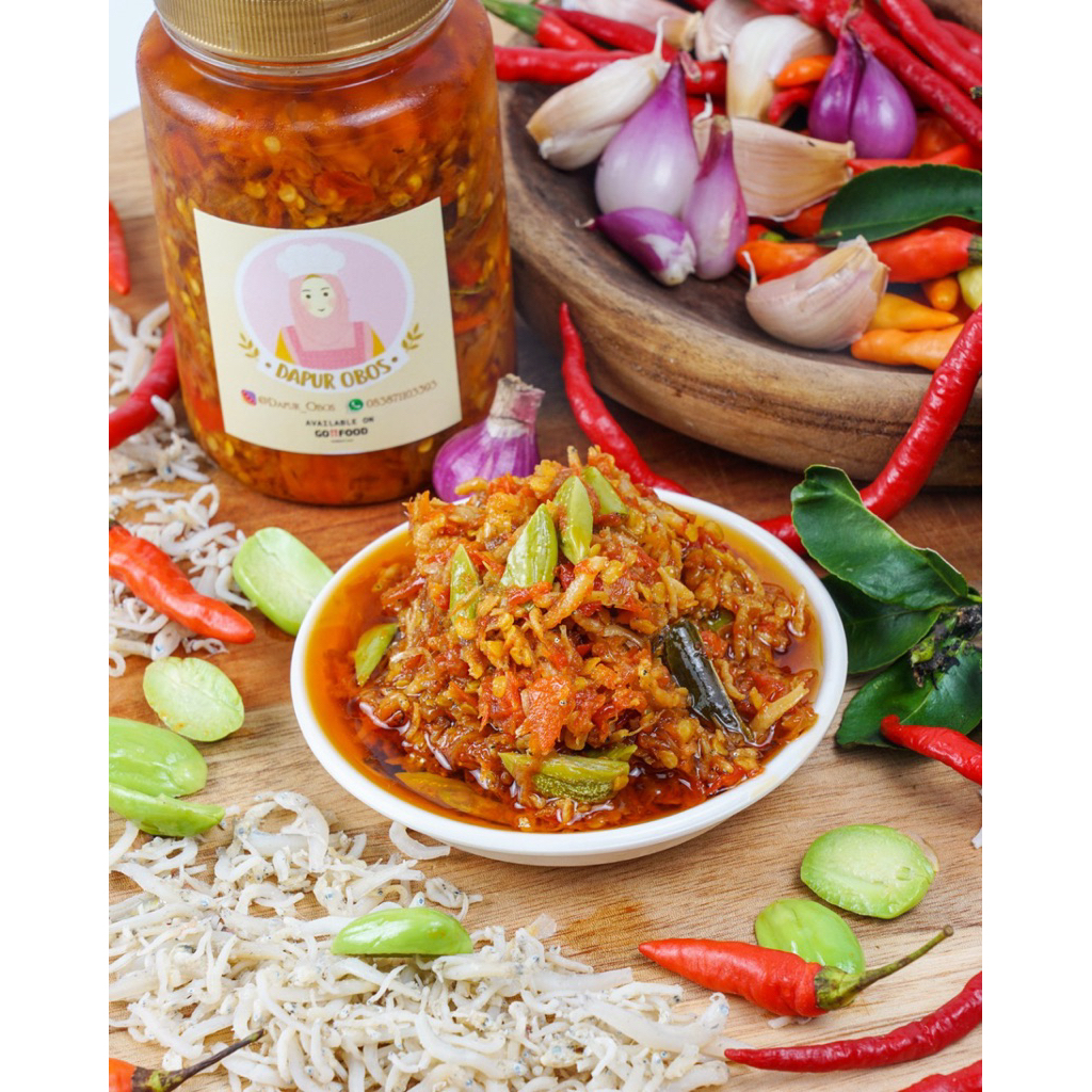 

Sambal Teri Pete Homemade