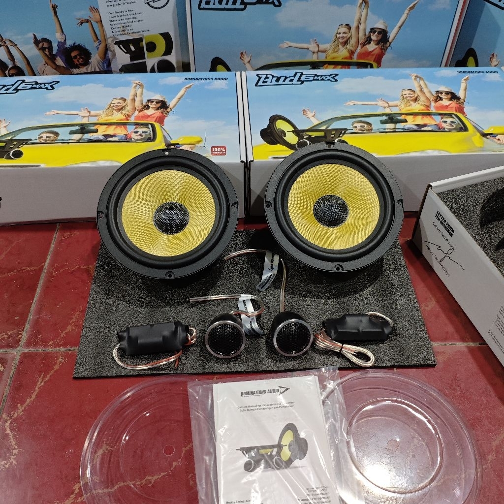 Speaker 2 Way Domination Bud 6 Max Kevlar Cone