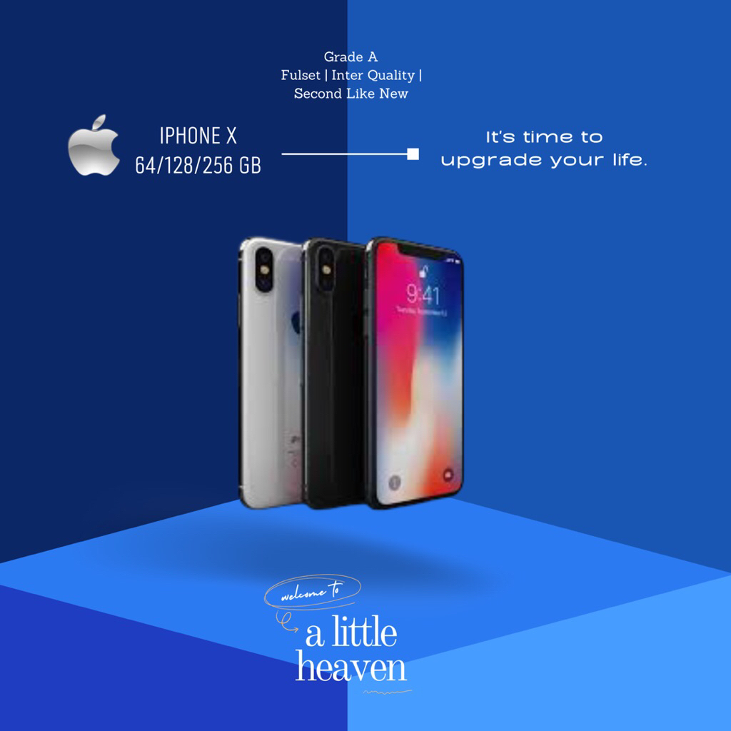 iPhone X Original Second | Mulus Like New | Inter Quality | Aman & Terpercaya (Bukan Refurbished/HDC