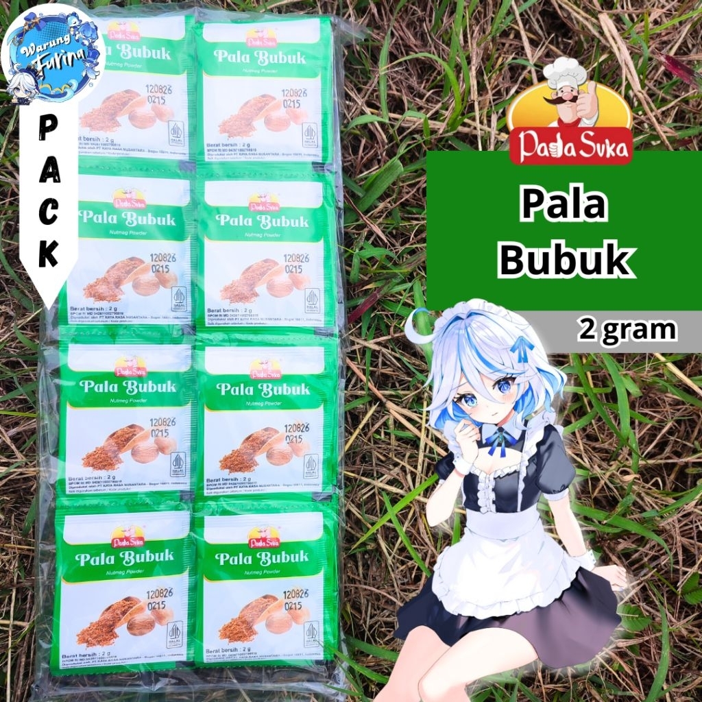 

Padasuka Pala Bubuk Sachet 3gr | Pack