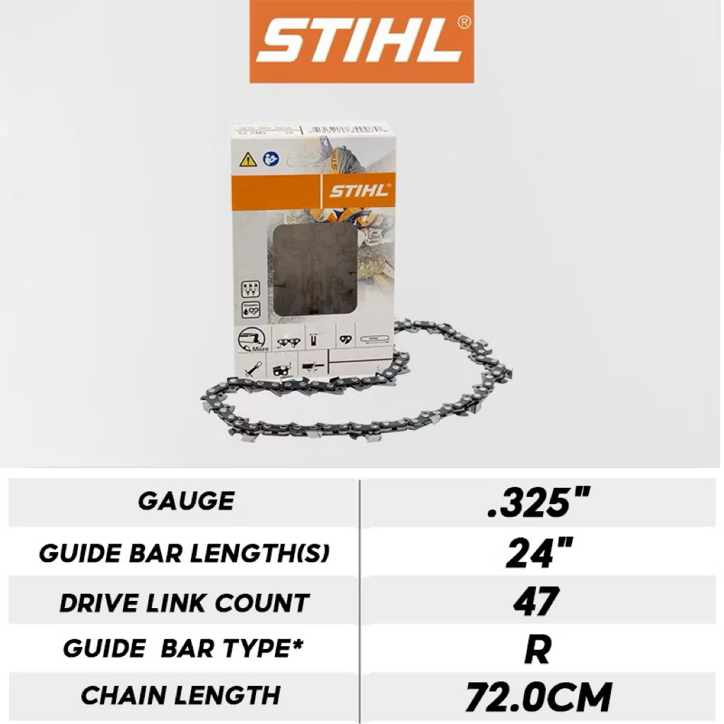 promo  rantai chainsaw stihl orginal bar 24 inch